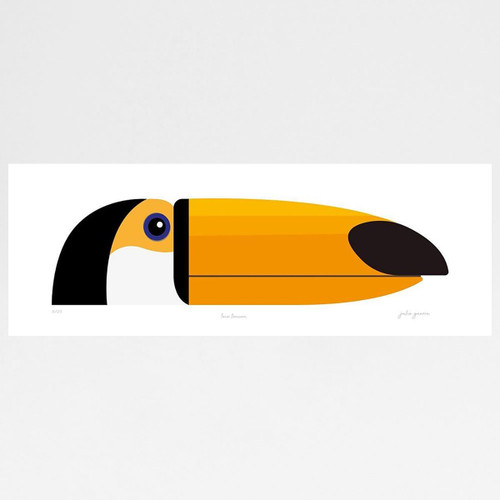Toco Toucan Art Print by Julio Guerra at Of Cabbages and Kings