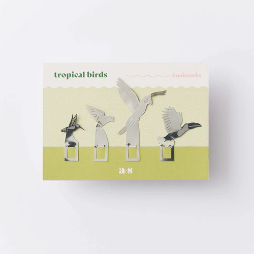 Tropical Bird Bookmark Clips from Another Studio at Of Cabbages and Kings