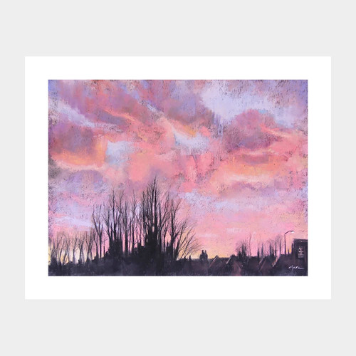 April Skies Art Print by Marc Gooderham at Of Cabbages and Kings