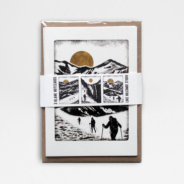 Pack of 3 Explore Note Cards by Luke Holcombe at Of Cabbages and Kings