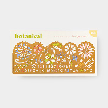 Botanical Brass Stencil by Another Studio at Of Cabbages and Kings