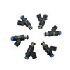 Set of 6 Racing Performance Fuel Injectors 1000 cc/min at 43 PSI