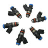 Set of 6 Racing Performance Fuel Injectors 1400 cc/min at 43 PSI