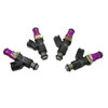 Set of 4 Racing Performance Fuel Injectors 1600 cc/min at 43 PSI