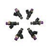 Set of 6 Racing Performance Fuel Injectors 320 cc/min at 43 PSI