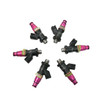 Set of 6 Racing Performance Fuel Injectors 380 cc/min at 43 PSI
