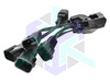 Set of Plug and Play Pigtail Converter USCAR EV6 Female to Toyota Male Included