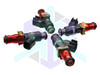 A56010 Set of 4 Racing Performance Injectors 650 cc/min @ 3 bar