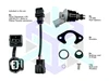 Mounting Hardware Kit with Plug and Play Pigtail Converter Nissan Female to EV1 Male