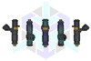 Set of 5 New MP-56037 Fuel Injectors