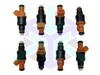 Set of 8 New MP-10898 Fuel Injectors