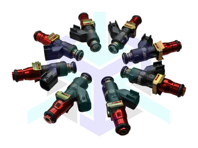 A56010 Set of 8 Racing Performance Injectors 1200 cc/min @ 3 bar