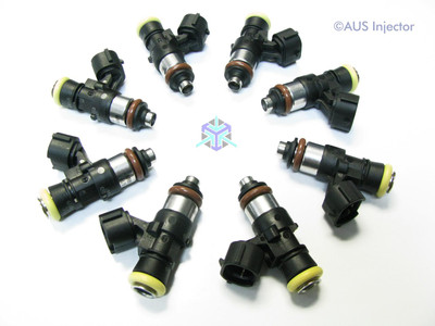 Set of 8 Racing Performance Fuel Injectors 2200 cc/min at 43 PSI