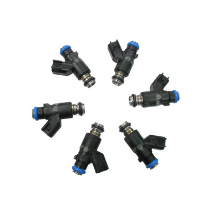 Set of 6 Racing Performance Fuel Injectors 320 cc/min at 43 PSI
