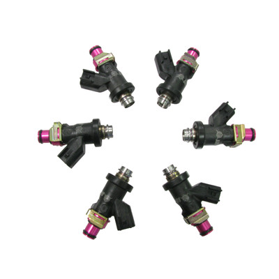 Set of 6 Racing Performance Fuel Injectors 550 cc/min at 43 PSI