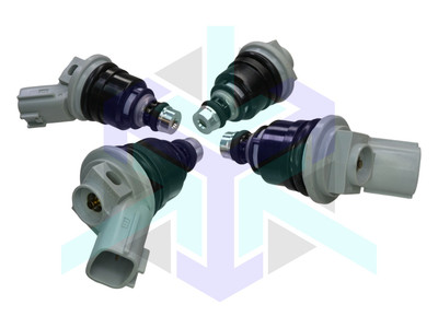 10188 Set of 4 Racing Performance Injectors 550 cc/min @ 3 bar