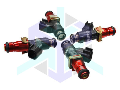 A56010 Set of 4 Racing Performance Injectors 750 cc/min @ 3 bar