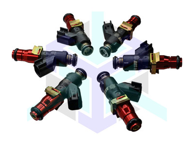 A56010 Set of 6 Racing Performance Injectors 850 cc/min @ 3 bar