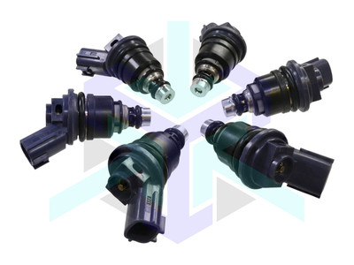 Set of 6 Racing Performance Fuel Injectors 380 cc/min at 43 PSI