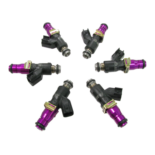 Set of 6 Racing Performance Fuel Injectors 1000 cc/min at 43 PSI
