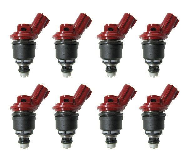 Set of 8 Racing Performance Fuel Injectors 1200 cc/min at 43 PSI