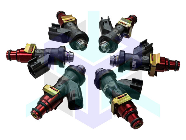 B56010 Set of 6 Racing Performance Injectors 320 cc/min @ 3 bar