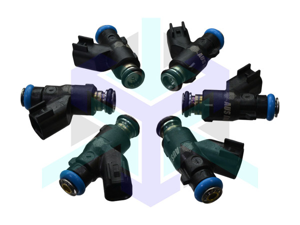 56010 Set of 6 Racing Performance Injectors 380 cc/min @ 3 bar