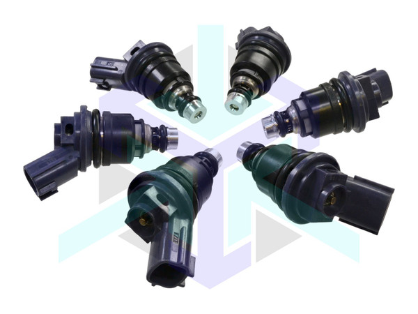Set of 6 Racing Performance Fuel Injectors 380 cc/min at 43 PSI