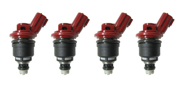 Set of 4 Racing Performance Fuel Injectors 550 cc/min at 43 PSI