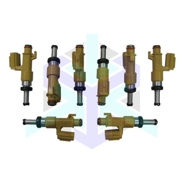 Set of 8 High Performance Fuel Injectors 450 cc/min @ 3 bar