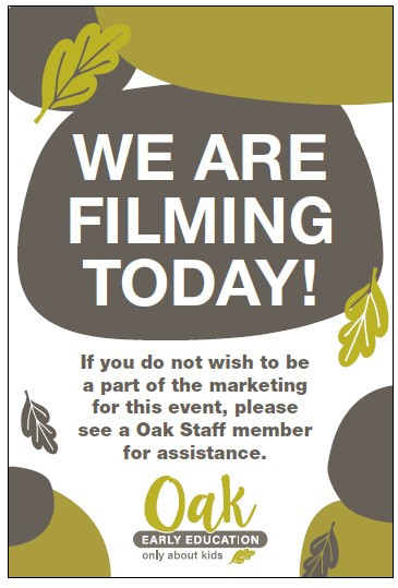 OAK - Filming Corflute