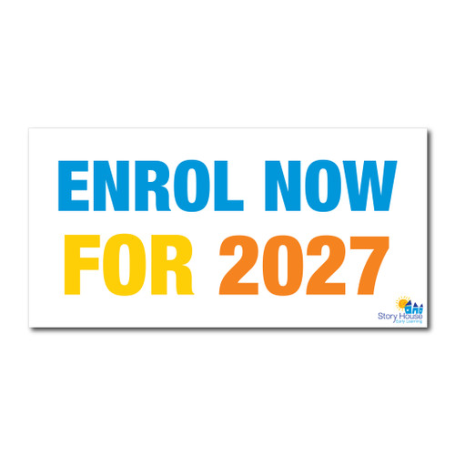 Story House - Enrol now for 2027 2mtr x 1mtr (MADE TO ORDER)