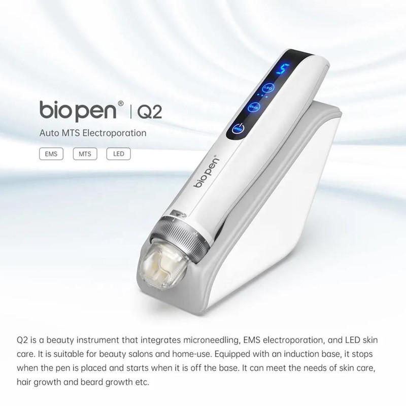Bio Pen Q2 by Dr. Pen EMS LED Micro Current Roller