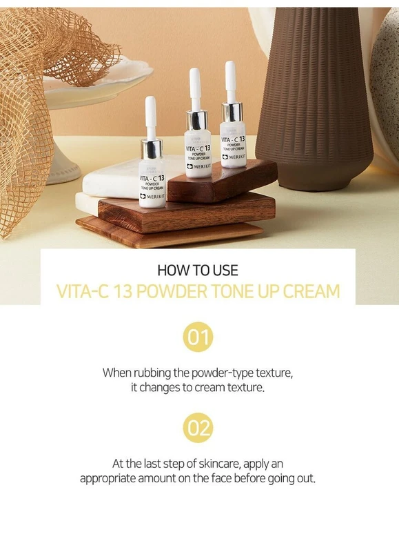 Merikit Vita C Tone Up Cream | GetGlowing Skincare