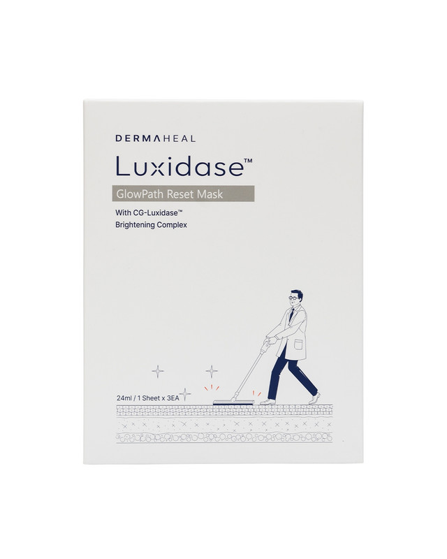 Dermaheal Luxidase GlowPath Reset Mask - 3 Pack