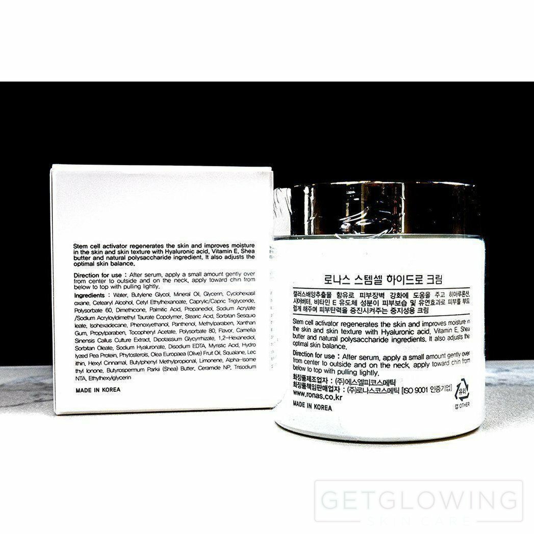 Ronas Stem Cell Hydro Cream | GetGlowing Skincare