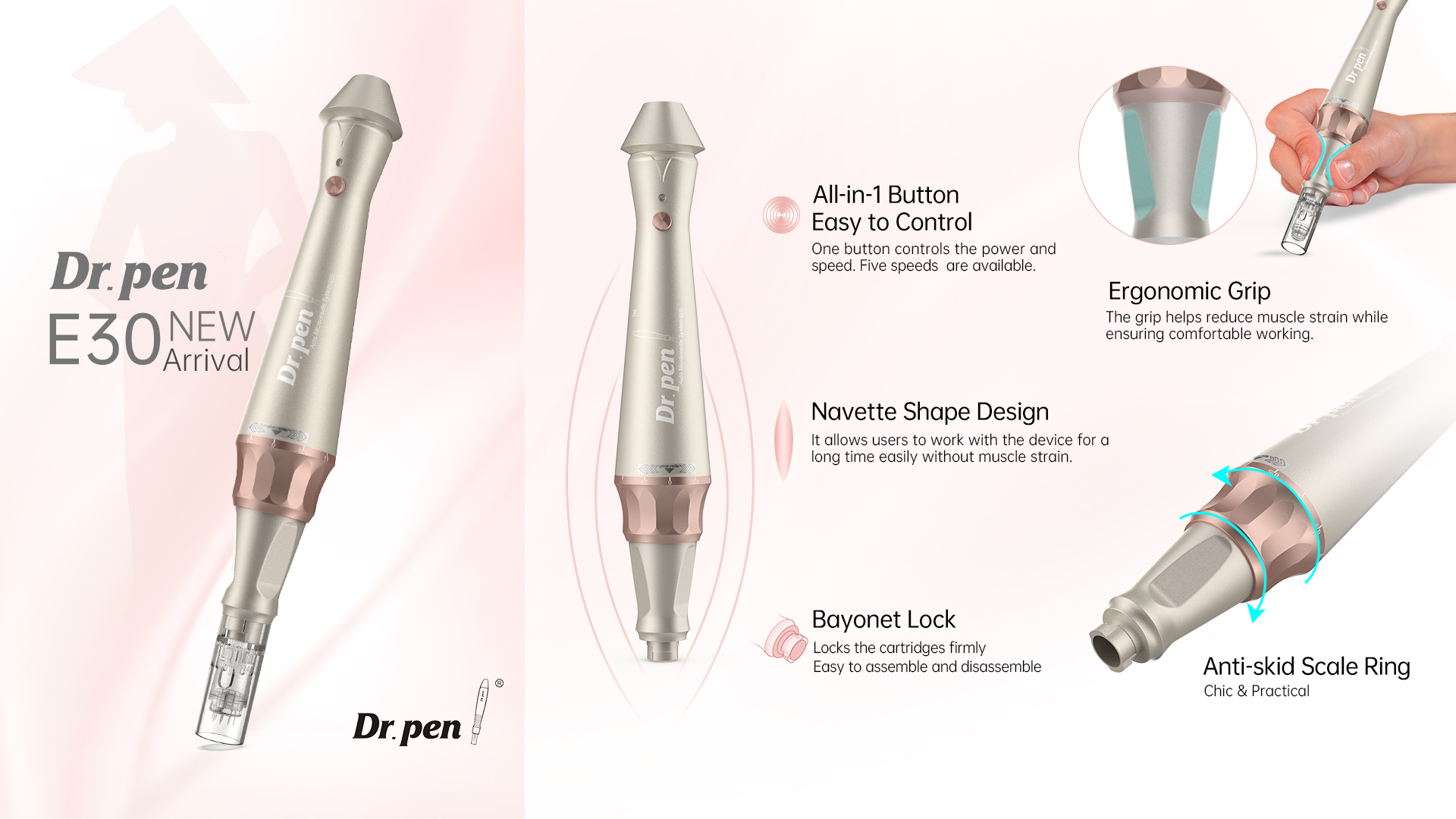 Dr. Pen Ultima E30 Professional Pen-Dual MOD