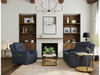 Sawyer sofa and chair in room- blue