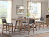 Oslo counter high table and barstools