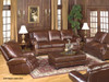 Extra long leather sofa collection.  Made in Utah
