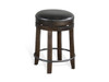 Rustic swivel barstool (3 colors)