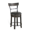Rustic swivel barstool (3 colors)