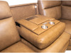 Dutch Power zero gravity reclining Sectional; plus adjustable headrest and lumbar support- CloudLux seating