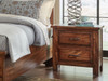 Maple Roads Nightstand, shown in Antique Amish Finish