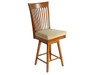 Loft Barstool W/ Upholstered Seat