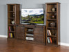 62" TV CONSOLE WITH BARN DOORS