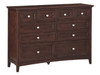 1128 dresser café finish