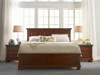 Reflections Mansion bed with Storage Footboard. Available in Queen or King Size. 