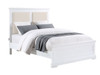 Tamarack White Upholstered Bed King or queen