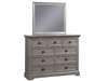 Also available as a  9 Drawer Dresser (pictured in gray, available in all color options except blue)